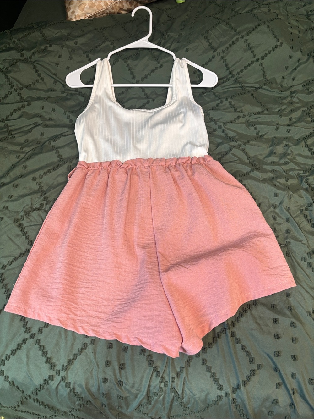 High-Rise Pink Elastic-Waist Girls Shorts